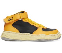 Black & Yellow Wayne Sneakers