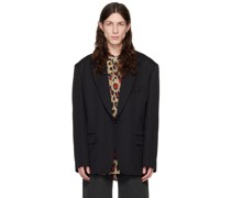 Black Monopetto Blazer