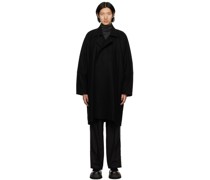 Black Button Coat