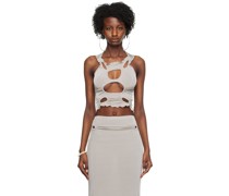 SSENSE Exclusive Gray Tank Top