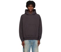 Brown Super Weighted Hoodie