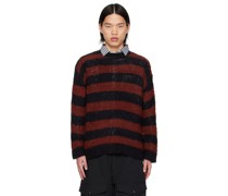 Brown & Black Striped Sweater
