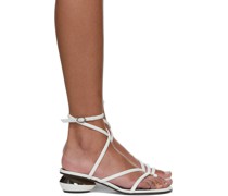 White Beya Maxi Sandals
