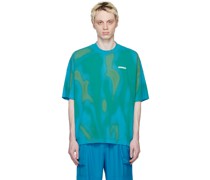 Blue & Green Tie-Dye T-Shirt