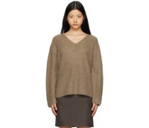Brown Dipoma Sweater