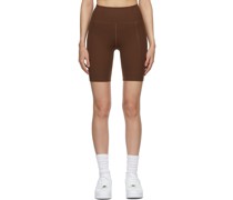 Brown Bike Shorts