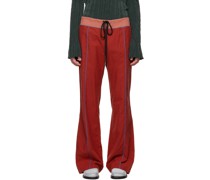 SSENSE Exclusive Red Piping Lounge Pants