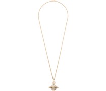 Gold Mayfair Large Orb Pendant Necklace