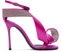 Pink Sergio Rossi Edition Marquise Heeled Sandals