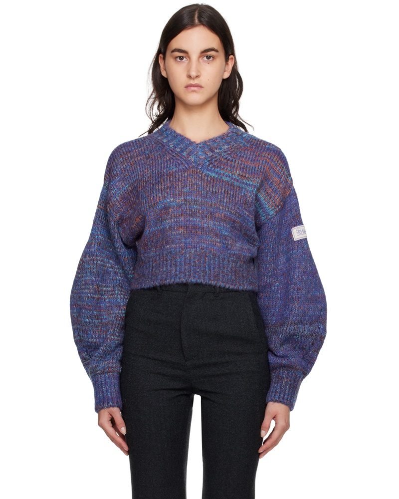 Adererror Damen Purple Tripol Sweater