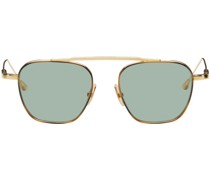 SSENSE Exclusive Gold Spitfire Sunglasses