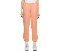 Orange Organic Cotton Lounge Pants