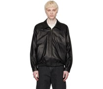 Black Resolution Leather Jacket