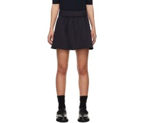 Black Nettuno Miniskirt