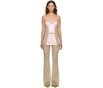 SSENSE Exclusive Pink & Taupe Betsy Jumpsuit
