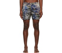 Multicolor Patterned Wild Steve Swim Shorts