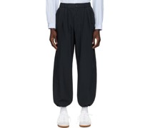 Navy Kyoto Tsurizome Trousers