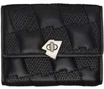 Black Quilted Wallet