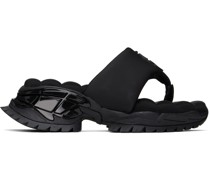 SSENSE Exclusive Black Knokke Sandals