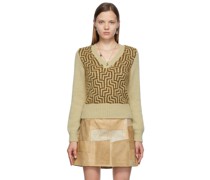 SSENSE Exclusive Green Mohair Natasha Sweater
