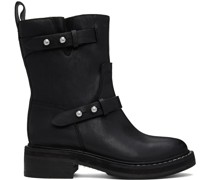 Black RB Moto Boots