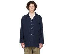 Navy Pyjama Shirt