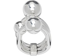Silver Ourika Solar Ring