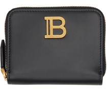 Black B-Buzz Leather Wallet