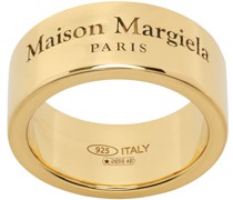 Gold Engraved Band Ring