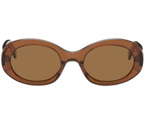 Brown Orbit Sunglasses