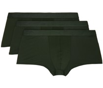 Three-Pack Green Boxers