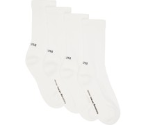 Two-Pack White Socks