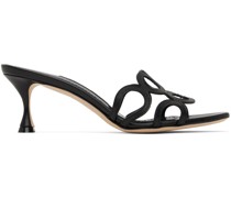 Black Barimu Heel Sandals