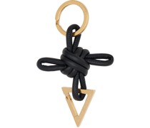Black Triangle Keychain