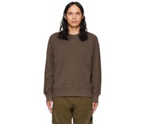 Brown Distressed Sweatshirt