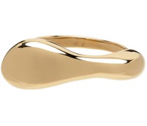 SSENSE Exclusive Gold Rest Ring