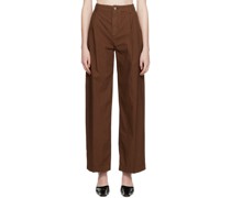 Brown Lungo Trousers