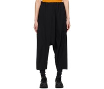 Black Basic Trousers