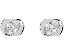 Silver #3160 Chain Unit Earrings