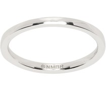 Silver #3500 Solid Line Ring