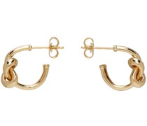 Chunky Tube Knot Earrings