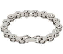 Silver Biker Chain Bracelet