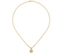 SSENSE Exclusive Gold Sapphire Prince Necklace