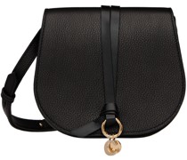 Black Mini Alphabet Saddle Bag