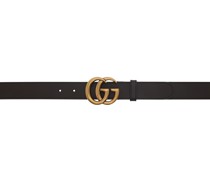 Brown GG Marmont Belt