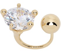 Gold Sphere Ring