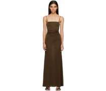 Brown Larenta Maxi Dress