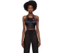 Black Halter Camisole