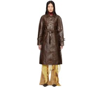 Brown Jocelyn Western Leather Jacket