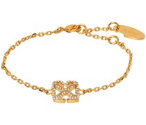 Gold Pavé Arrow Bracelet